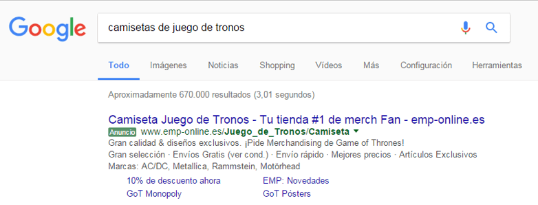 Qué es AdWords - red de búsqueda